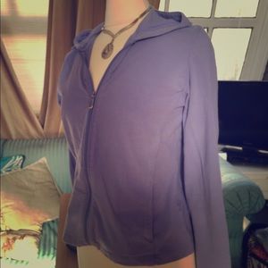 Danskin Periwinkle Purple ActiveWear Dance Jacket